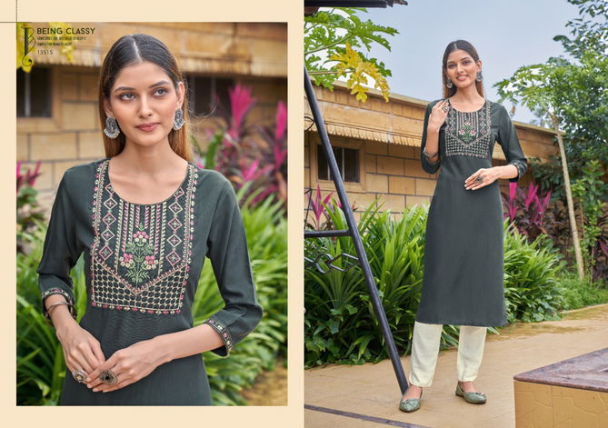 Kalaroop Liza Vol 3 Ethnic Wear Wholesale Designer Kurtis Catalog